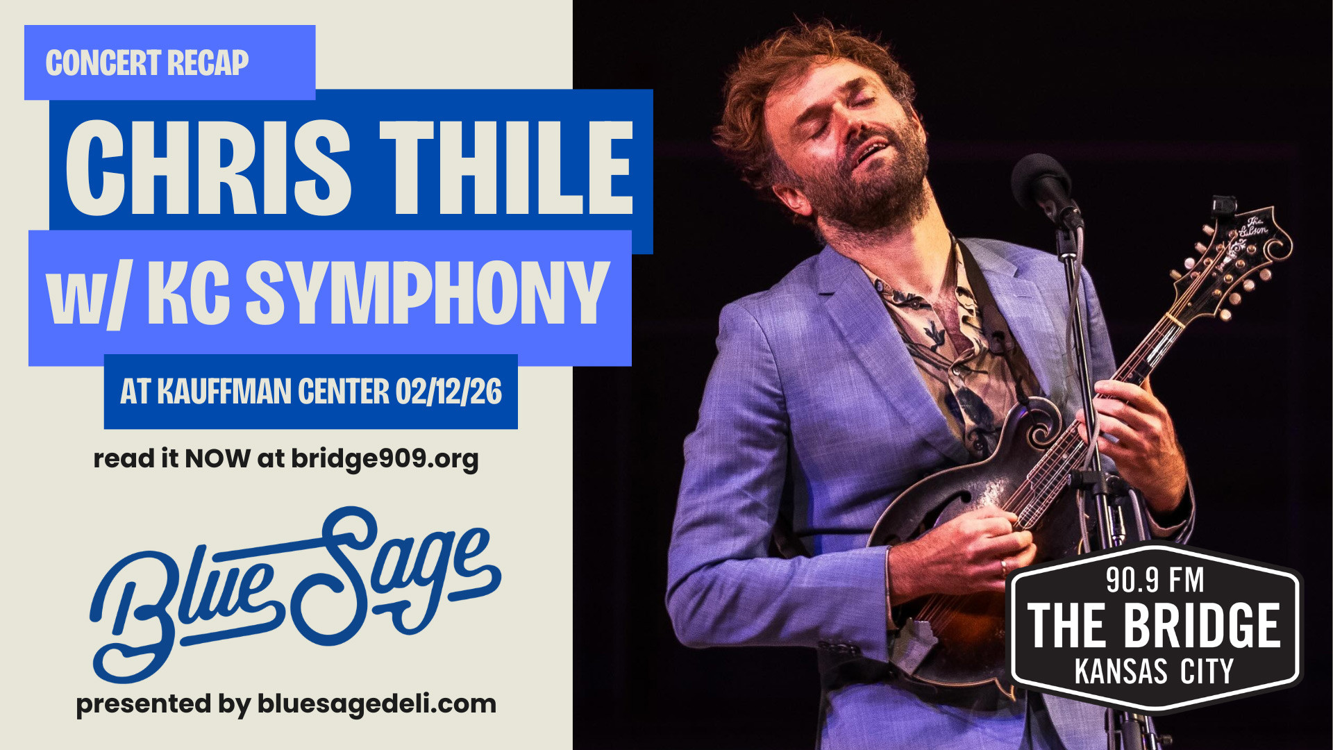 Chris Thile Beguiles with the Kansas City Symphony