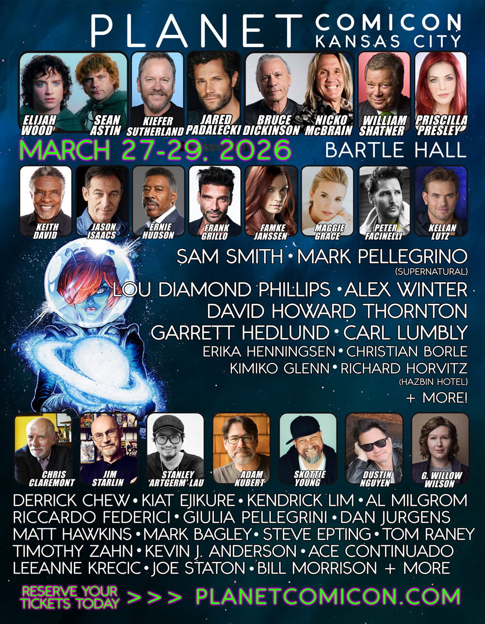 Planet Comicon Kansas City 2026 at Kansas City Convention Center on ...