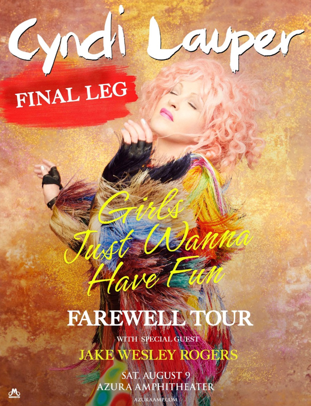 イ*ン様 Cyndi Lauper 35th Anniversary Tour 40th Anniversary of She's So Unusual