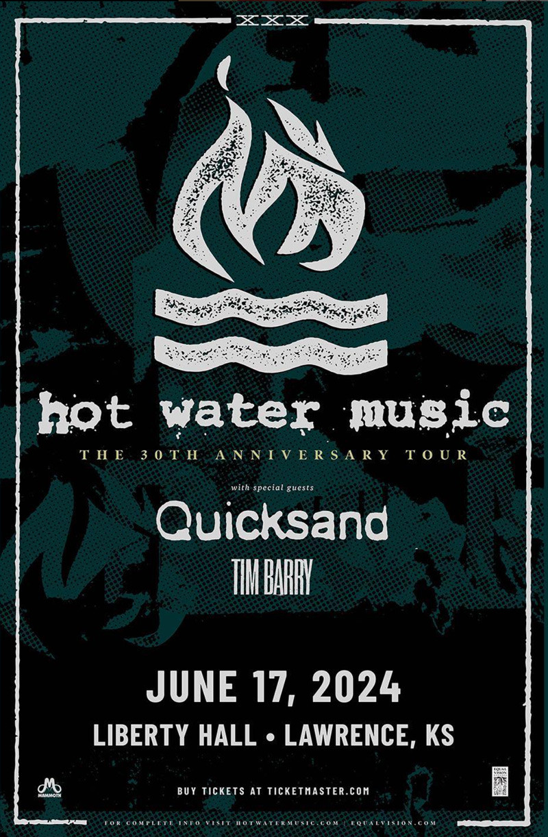 Hot Water Music w Quicksand Tim Barry