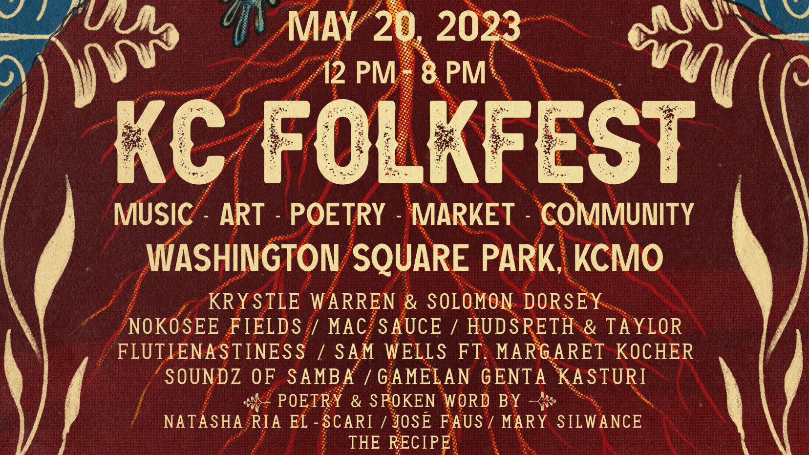 KC Folk Fest ft. Krystle Warren, Sam Wells & More at Washington Square Park