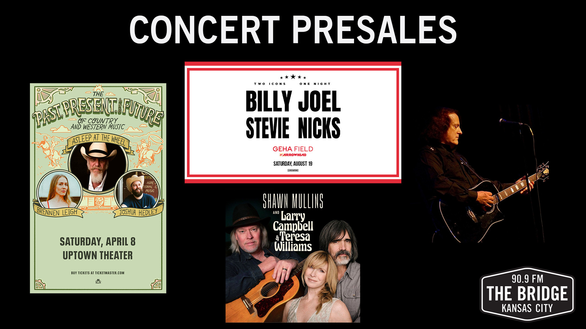 Concert Presales This Week Billy Joel & Stevie Nicks, Tommy James