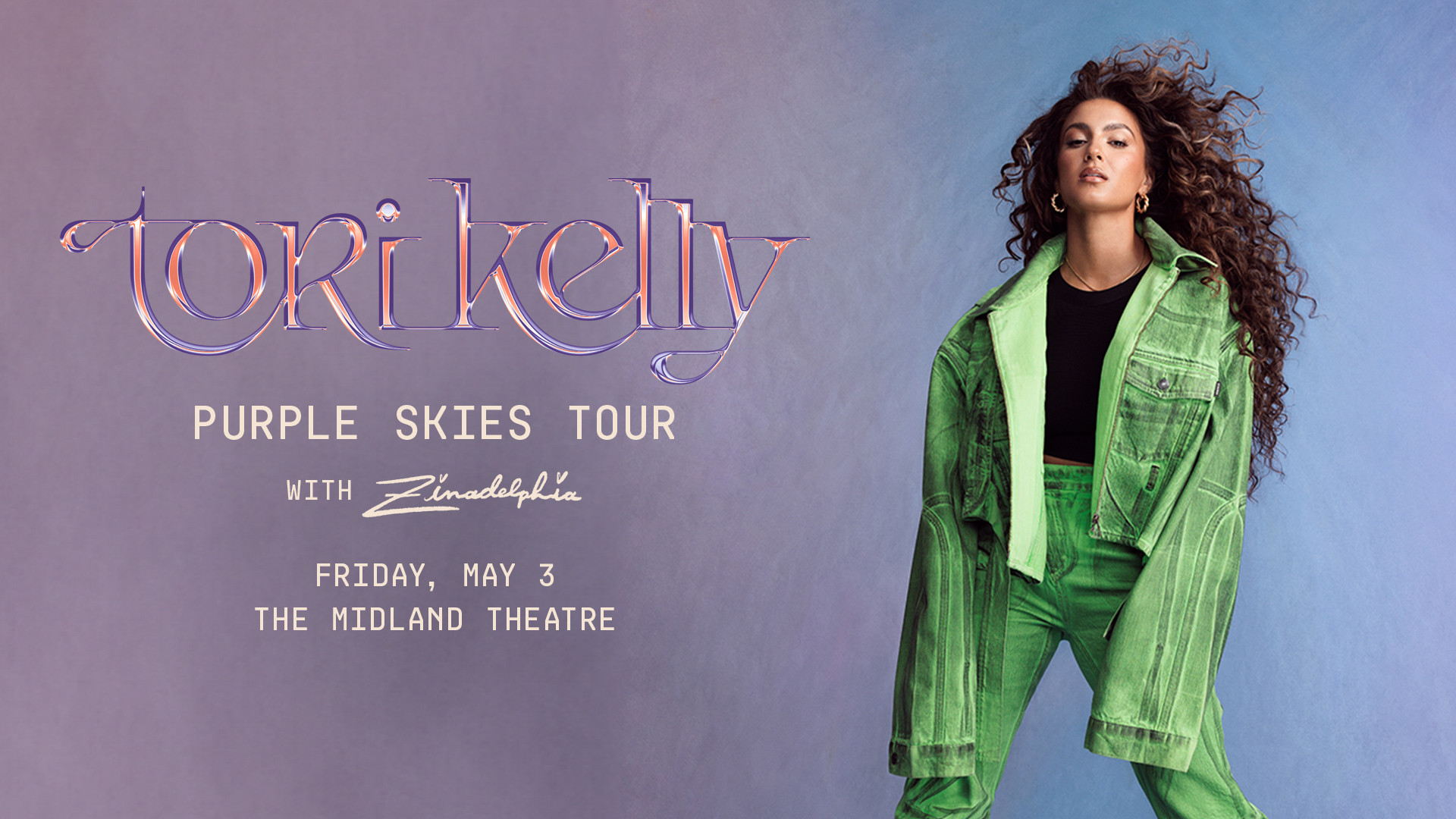 Tori Kelly w/Zinadelphia at The Midland